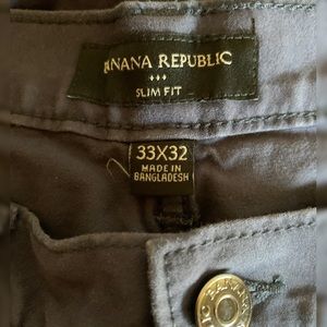 Banana Republic Men’s Slim Fit Navy Pants
